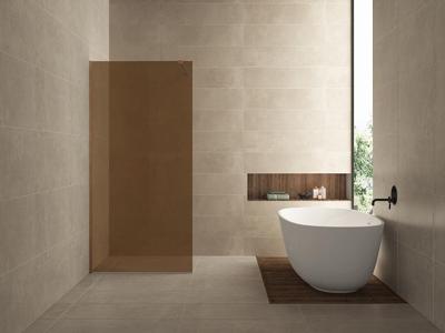 Wiesbaden Slim glasplaat 1200 x 2000 x 8 mm nano warm koper glas 20.3518