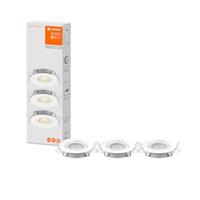 LEDVANCE 4058075617780 LED-inbouwlamp Set van 3 stuks LED LED vast ingebouwd 4.9 W Wit - thumbnail