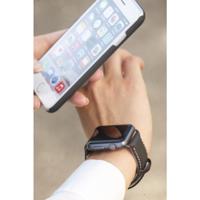 dbramante1928 Copenhagen Apple Watch bandje 38 / 40 mm grijs / donkerbruin - thumbnail