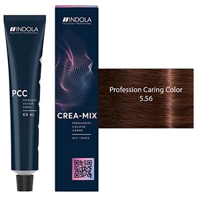 Indola Profession PCC Fashion 5.56 Licht Bruin Mahonie Rood Haarverf 60ml
