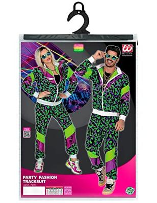 Neon Trainingspak Party Animal Groen/Paars