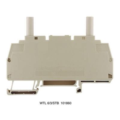 Weidmüller 1018600000 Testscheidingsserieklem Schroeven Donkerbeige 50 stuk(s) Piece