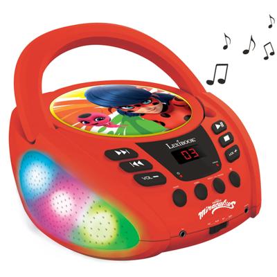 MIRACULOUS - Bluetooth CD-speler - Verlicht - thumbnail