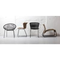 Wings Stoel Naturel set van 2 - thumbnail