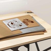 Decorpanelen 50 pcs Betongrijs 30 x 42 x 0.3 cm Bewerkt hout - thumbnail