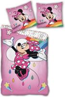 Disney Minnie Mouse Dekbedovertrek Rainbows- 140 x 200 cm - Polyester - thumbnail