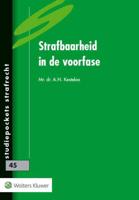 Strafbaarheid in de voorfase - A.N. Kesteloo - Hardcover (9789013133578) - thumbnail
