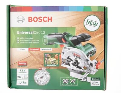 Bosch Groen UniversalCirc 12 Mini-handcirkelzaag | 12V | Zonder accu's en oplader - 06033C7003 Bosch Groen UniversalCirc 12 Mini-handcirkelzaag | 12V | Zonder accu's en oplader - 06033C7003