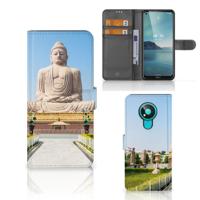 Nokia 3.4 | Flip Cover | Boeddha - thumbnail