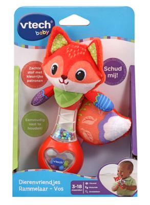 VTech dierenvriendjes rammelaar vos - thumbnail