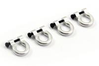 Fastrax TRX-4 Aluminium Shackles (4) - thumbnail
