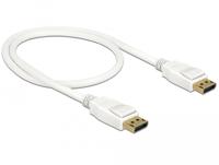 Delock 85508 DisplayPort-kabel DisplayPort Aansluitkabel DisplayPort-stekker 1.5 m Zwart Vergulde steekcontacten, Verdraaid, Afgeschermd (drievoudig), 4K UHD - thumbnail