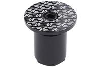 Deda Loop Stuurdoppen - Zwart / Wit - thumbnail