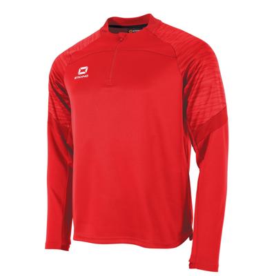 Stanno 408038 Bolt Quarter Zip Top - Red - S Stanno 408038 Bolt Quarter Zip Top - Red - S