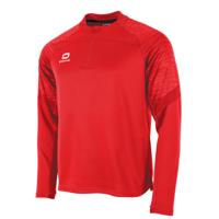 Stanno 408038 Bolt Quarter Zip Top - Red - S - thumbnail