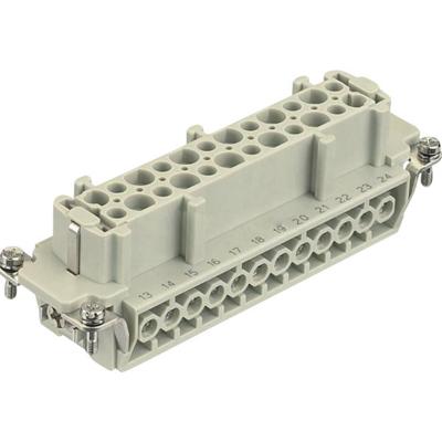 HARTING 09330242711 Businzetstuk Han® E 24 + PE Schroeven 1 stuk(s) Piece