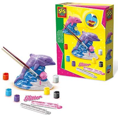 SES Creative Gieten en schilderen - Glitter dolfijn SES Creative Gieten en schilderen - Glitter dolfijn