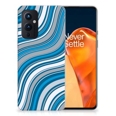 OnePlus 9 | TPU bumper | Waves Blue