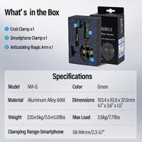 Sirui Magic Arm MA-G (groen) - thumbnail