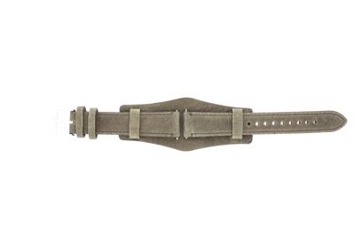 Horlogeband Fossil AM4460 Onderliggend Leder Bruin 18mm