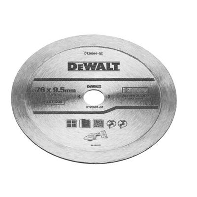 DeWalt Accessoires DT20591-QZ Diamantblad | voor tegels | 76 x 10 mm - DT20591-QZ