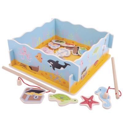 Bigjigs houten magnetisch visspel