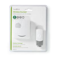 Nedis DOORB211WT Draadloze Deurbelset Werkt Op Batterijen 36 Melodieën - thumbnail