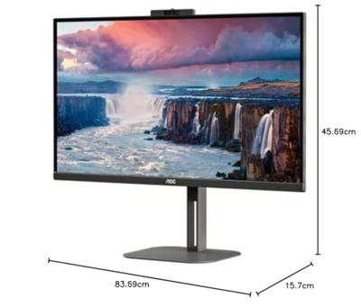 AOC Q27V5CW/BK ledmonitor - thumbnail