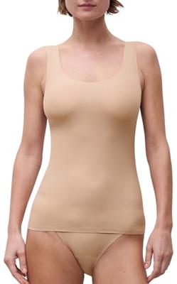 Dames hemd naadloos - Soft Stretch - Seamless invisible dames onderhemd - Microfiber singlet - thumbnail
