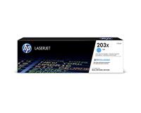 HP Toner 203X Origineel Cyaan 2500 bladzijden CF541X - thumbnail