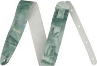 Fender Tie Dye Leather Strap Sage Green - thumbnail