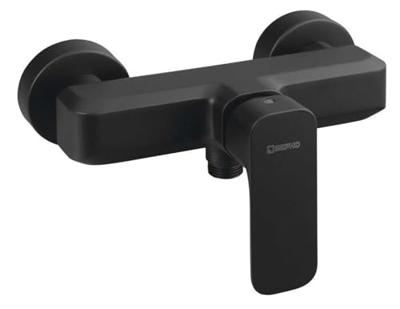 Opbouw Douchekraan Sapho Spy Mengkraan 1-hendel 19.5 cm Mat Zwart Sapho