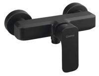 Opbouw Douchekraan Sapho Spy Mengkraan 1-hendel 19.5 cm Mat Zwart - thumbnail