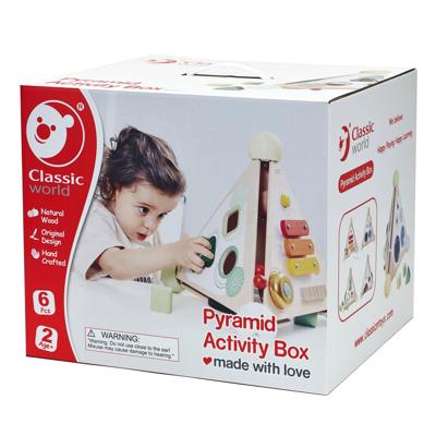 Classic World piramide activiteitenbox