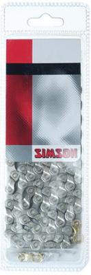 Simson ketting derailleur 7/8 - fietsketting 116 schakels - 7/8 speed - 1/2"x 3/32" - zwart