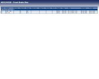 Remschijf ADJ134328 - thumbnail