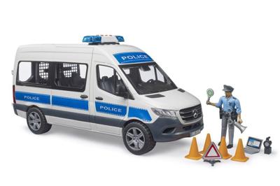 Bruder 02683 MB Sprinter Politiehulpvoertuig + Licht- en Geluidsmodule Bruder 02683 MB Sprinter Politiehulpvoertuig + Licht- en Geluidsmodule