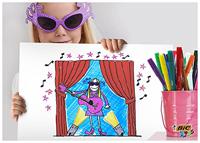 BIC visa fijne kleurstiften, lijndikte 1,6 mm, diverse kleuren, 18 stuk/ 1 doos - thumbnail