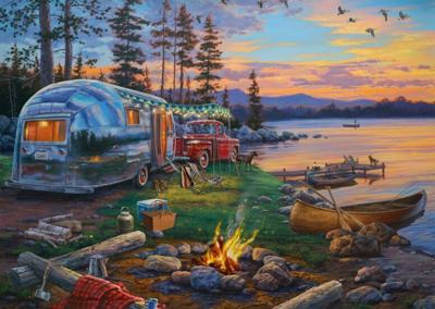 Campfire Paradise Puzzel 1000 Stukjes