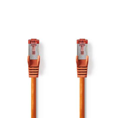 Nedis CCGP85221OG150 Cat6 S/ftp-netwerkkabel Rj45 Male - Rj45 Male 15 M Oranje
