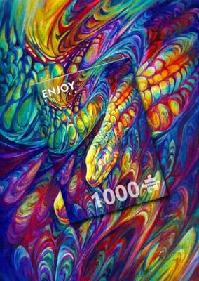 Rainbow Snake Puzzel 1000 Stukjes