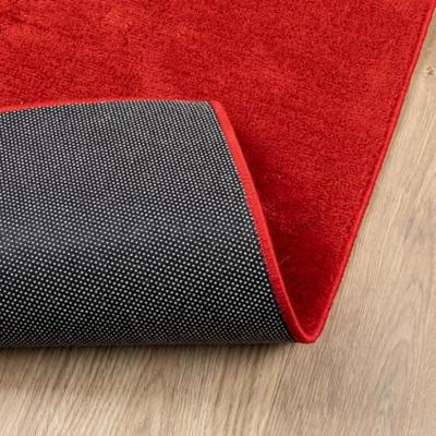 VidaXL Vloerkleed oviedo laagpolig 120x170 cm rood