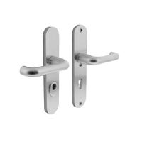 Intersteel Veiligheidsbeslag SKG3 kruk/kruk PC72mm met kerntrekbeveiliging - aluminium - thumbnail