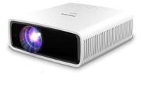 Philips, Neopix 550, thuisbioscoopprojector, geavanceerde beeldcorrectie, Full HD 1080p, geavanceerde led-lichtbron, wifi-spiegelmodus, stereogeluid, aangesloten besturingssysteem, wit - thumbnail