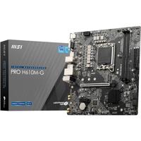 MSI pro h610m-g socket 1700 moederbord (gb-lan, sound, µatx) - thumbnail