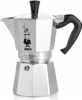 Bialetti Moka Express 0,55 l Zwart, Zilver - thumbnail