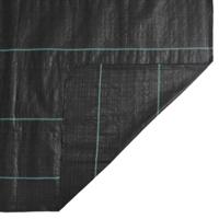 Worteldoek 4x50 m polypropeen zwart - thumbnail