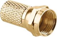 Renkforce 0403324 F-stekker Aansluitingen: F-stekker Kabeldiameter: 7 mm 1 stuk(s) - thumbnail