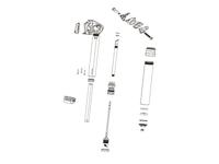 ROCKSHOX klem kit clamp kit rs reverb axs - thumbnail