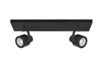 Highlight SpotAlto zwart 2-lichts recht - S7397.01